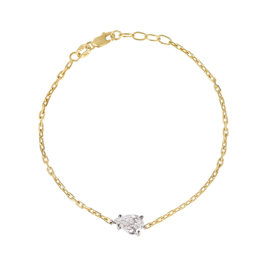 Pulseira A Million Reasons com Diamante Gota Lab Grown 0,87 ct gabriela susanna