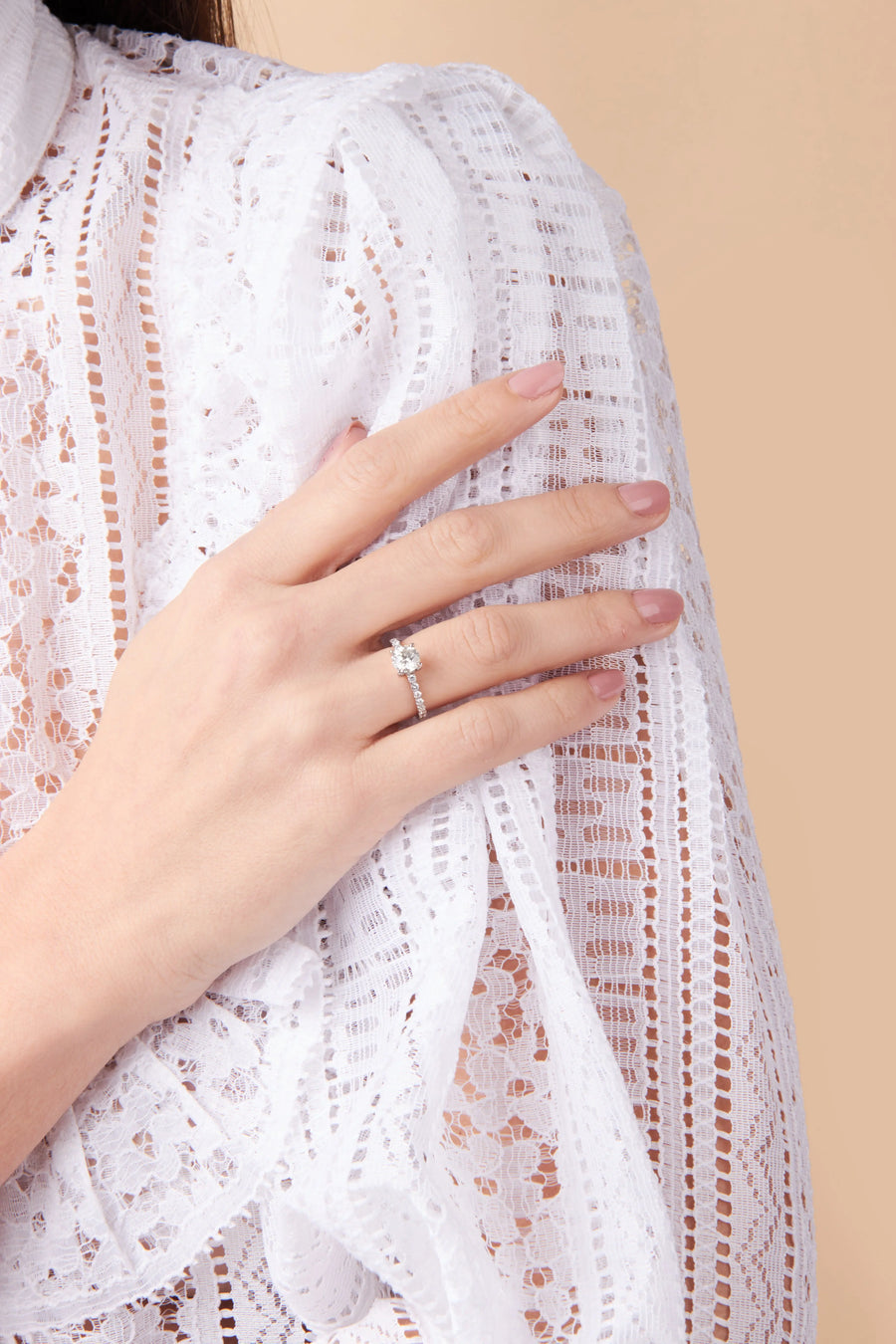 Anel A Million Reasons Solitário com 1,35 ct de Diamantes Redondos gabriela susanna
